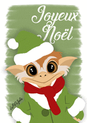 Joyeux No&euml;l avec un petit extraterrestre